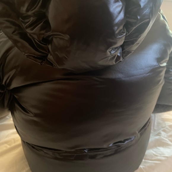 Space Black Aztech Minnie Nuke Suit Ski Puffer Jacket SIZE 42 - Picture 10 of 16